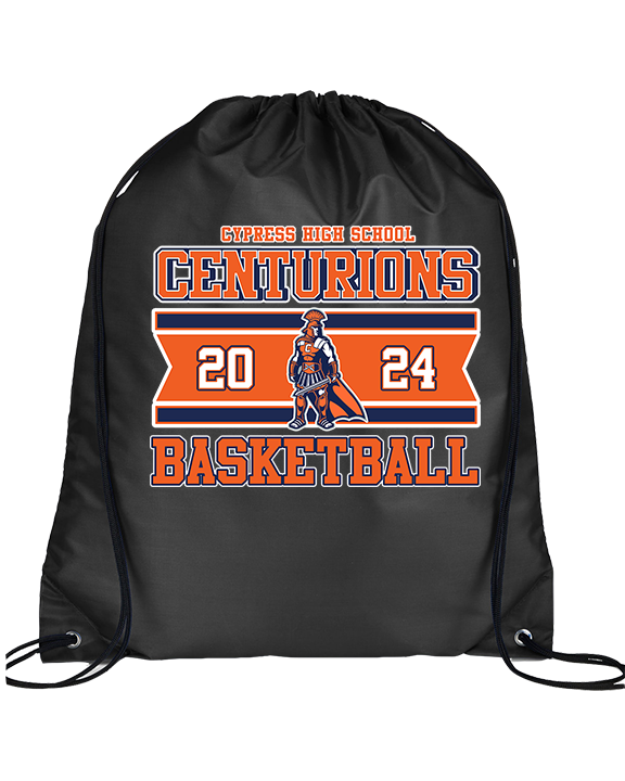 Cypress HS Boys Basketball Stamp - Drawstring Bag