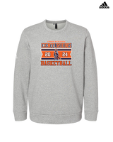 Cypress HS Boys Basketball Stamp - Mens Adidas Crewneck