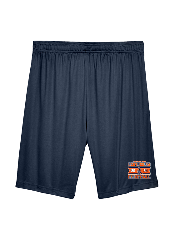 Cypress HS Boys Basketball Stamp - Mens Training Shorts with Pockets