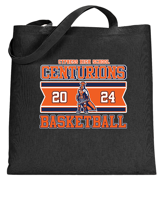 Cypress HS Boys Basketball Stamp - Tote
