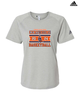 Cypress HS Boys Basketball Stamp - Womens Adidas Performance Shirt