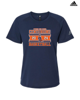 Cypress HS Boys Basketball Stamp - Womens Adidas Performance Shirt