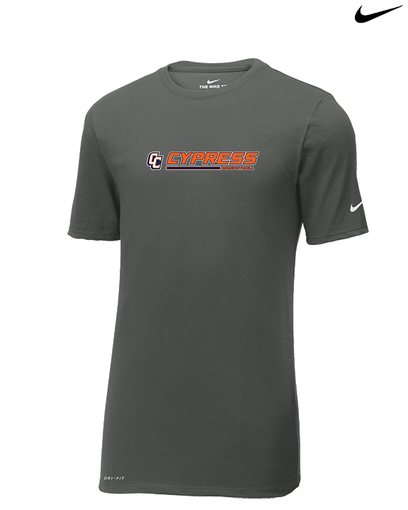 Cypress HS Boys Basketball Switch - Mens Nike Cotton Poly Tee