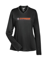 Cypress HS Boys Basketball Switch - Womens Performance Longsleeve