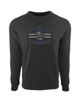 Dakota HS Boys Basketball Curve - Crewneck Sweatshirt