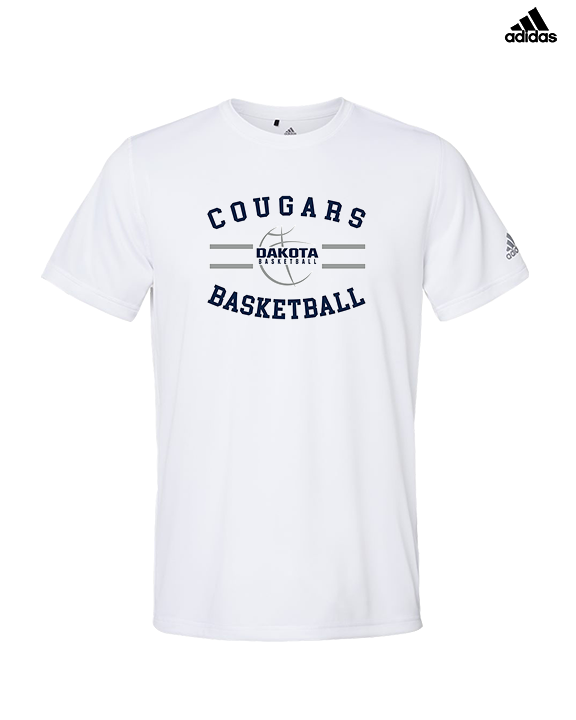 Dakota HS Boys Basketball Curve - Mens Adidas Performance Shirt