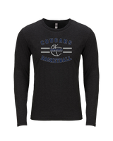 Dakota HS Boys Basketball Curve - Tri-Blend Long Sleeve