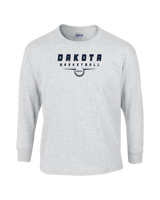 Dakota HS Boys Basketball Design - Cotton Longsleeve