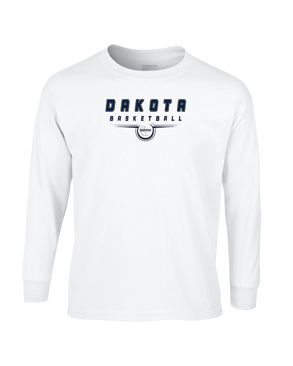 Dakota HS Boys Basketball Design - Cotton Longsleeve