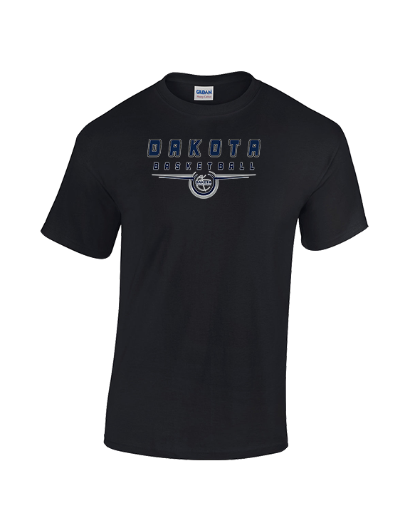Dakota HS Boys Basketball Design - Cotton T-Shirt