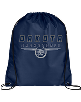 Dakota HS Boys Basketball Design - Drawstring Bag