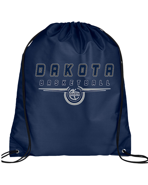 Dakota HS Boys Basketball Design - Drawstring Bag