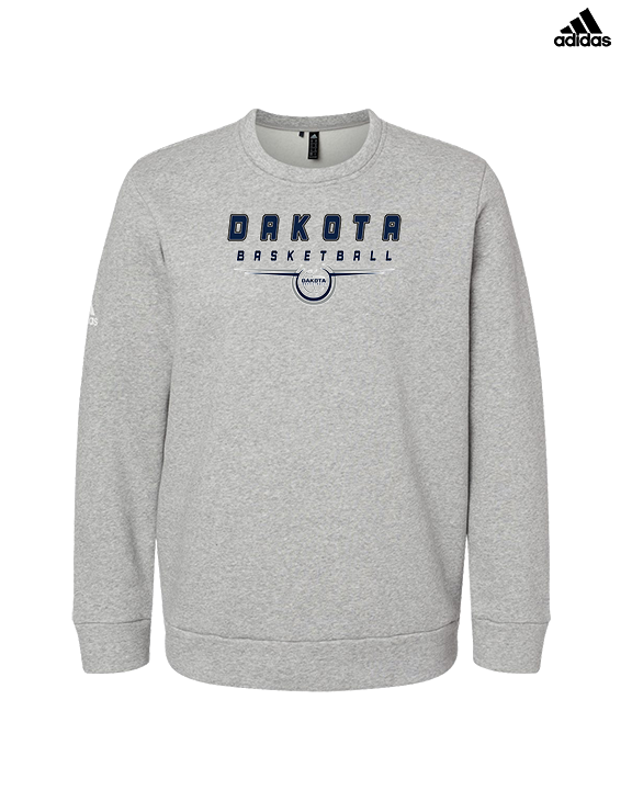 Dakota HS Boys Basketball Design - Mens Adidas Crewneck