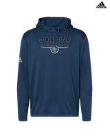 Dakota HS Boys Basketball Design - Mens Adidas Hoodie