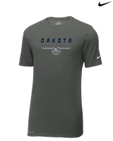 Dakota HS Boys Basketball Design - Mens Nike Cotton Poly Tee