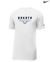 Dakota HS Boys Basketball Design - Mens Nike Cotton Poly Tee
