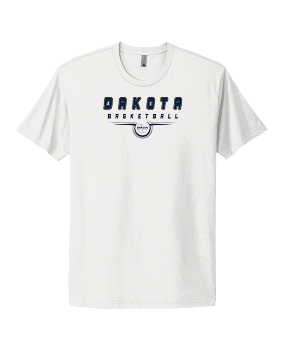 Dakota HS Boys Basketball Design - Mens Select Cotton T-Shirt