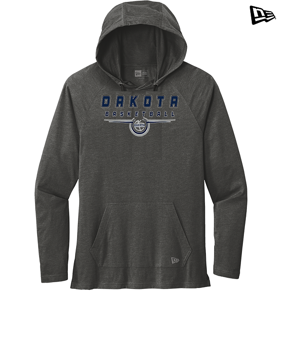 Dakota HS Boys Basketball Design - New Era Tri-Blend Hoodie