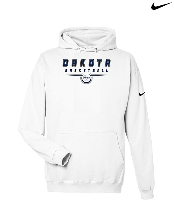 Dakota HS Boys Basketball Design - Nike Club Fleece Hoodie