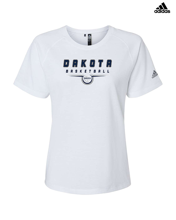 Dakota HS Boys Basketball Design - Womens Adidas Performance Shirt