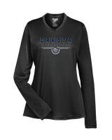 Dakota HS Boys Basketball Design - Womens Performance Longsleeve