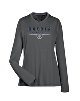 Dakota HS Boys Basketball Design - Womens Performance Longsleeve