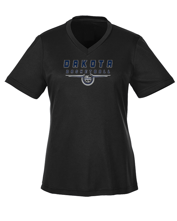 Dakota HS Boys Basketball Design - Womens Performance Shirt
