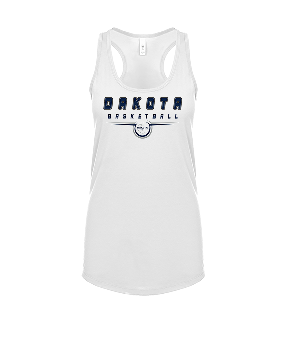 Dakota HS Boys Basketball Design - Womens Tank Top
