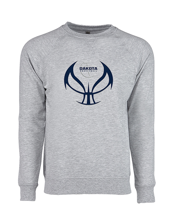 Dakota HS Boys Basketball Full Ball - Crewneck Sweatshirt