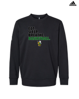 Dallas County HS Girls Basketball Eat Sleep Breathe - Mens Adidas Crewneck