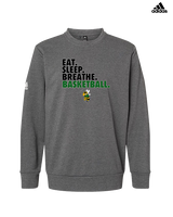 Dallas County HS Girls Basketball Eat Sleep Breathe - Mens Adidas Crewneck