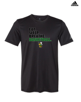 Dallas County HS Girls Basketball Eat Sleep Breathe - Mens Adidas Performance Shirt