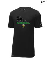 Dallas County HS Girls Basketball Eat Sleep Breathe - Mens Nike Cotton Poly Tee