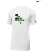 Dallas County HS Girls Basketball Eat Sleep Breathe - Mens Nike Cotton Poly Tee