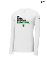 Dallas County HS Girls Basketball Eat Sleep Breathe - Mens Nike Longsleeve