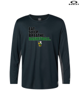 Dallas County HS Girls Basketball Eat Sleep Breathe - Mens Oakley Longsleeve