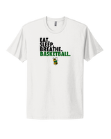 Dallas County HS Girls Basketball Eat Sleep Breathe - Mens Select Cotton T-Shirt