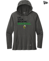 Dallas County HS Girls Basketball Eat Sleep Breathe - New Era Tri-Blend Hoodie