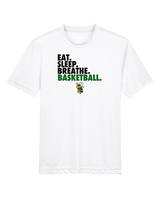 Dallas County HS Girls Basketball Eat Sleep Breathe - Youth Performance Shirt
