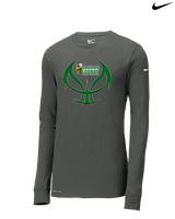 Dallas County HS Girls Basketball Full Ball - Mens Nike Longsleeve