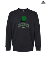 Dallas County HS Girls Basketball On Fire - Mens Adidas Crewneck