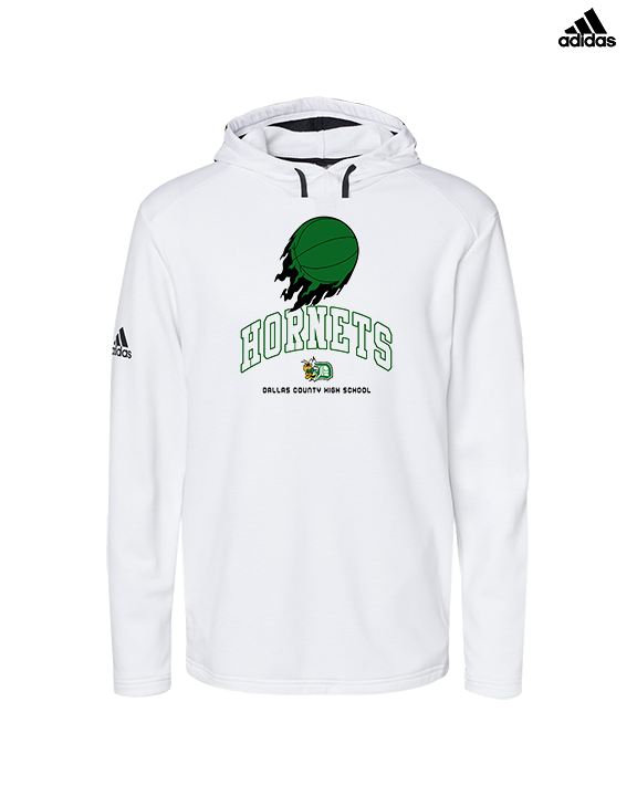 Dallas County HS Girls Basketball On Fire - Mens Adidas Hoodie
