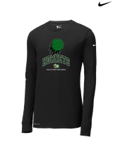 Dallas County HS Girls Basketball On Fire - Mens Nike Longsleeve