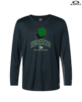 Dallas County HS Girls Basketball On Fire - Mens Oakley Longsleeve