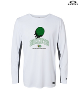 Dallas County HS Girls Basketball On Fire - Mens Oakley Longsleeve