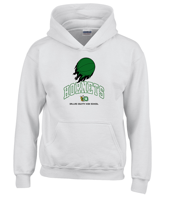 Dallas County HS Girls Basketball On Fire - Unisex Hoodie
