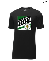 Dallas County HS Girls Basketball Square - Mens Nike Cotton Poly Tee