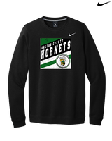 Dallas County HS Girls Basketball Square - Mens Nike Crewneck