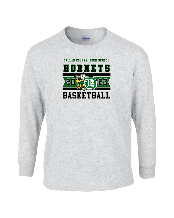 Dallas County HS Girls Basketball Stamp - Cotton Longsleeve