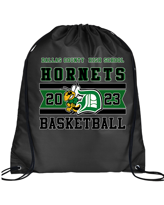 Dallas County HS Girls Basketball Stamp - Drawstring Bag
